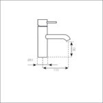 Miscelatore Lavabo Stilo - immagine 2